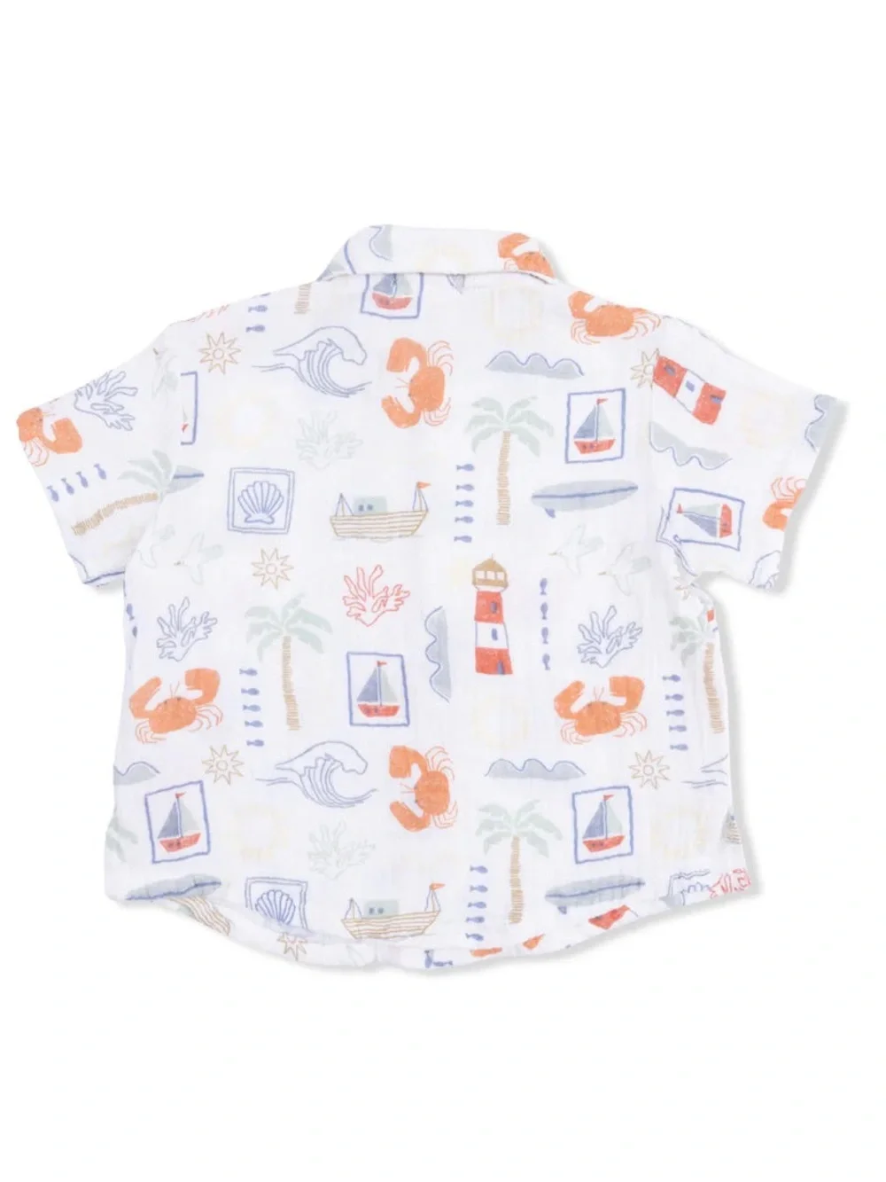 Angel Dear Club Mediterranean Polo Shirt with Shorts 12-18 18-24 months 2T 3T 4T